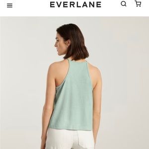 Everlane hemp cutaway tank